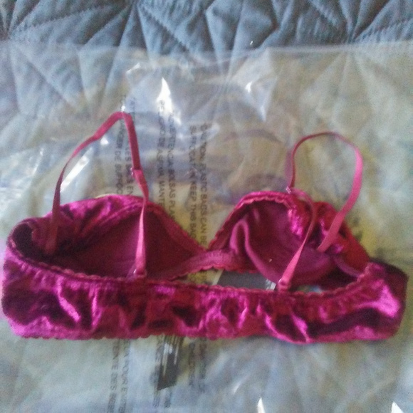 Urban Outfitters red velvet moon bra bralette - Picture 4 of 5